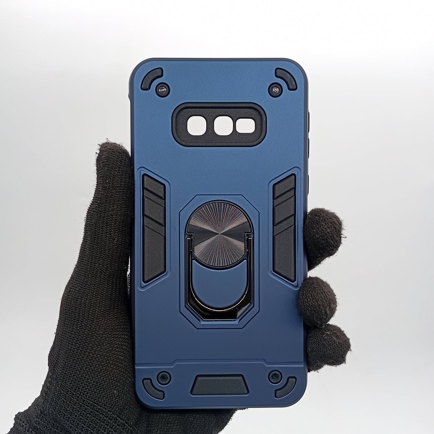 Samsung S10E Hard PC Case with ring holder Shockproof Slim back Cover