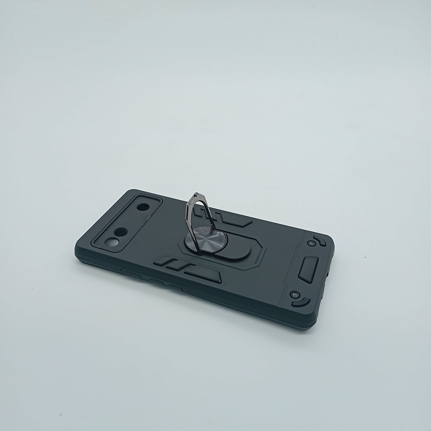 Google Pixel 6A Hard PC Case with ring holder Shockproof Slim back Cover