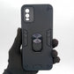Nokia C32 Hard PC Case with ring holder Shockproof Slim back Cover
