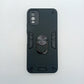 Nokia C32 Hard PC Case with ring holder Shockproof Slim back Cover