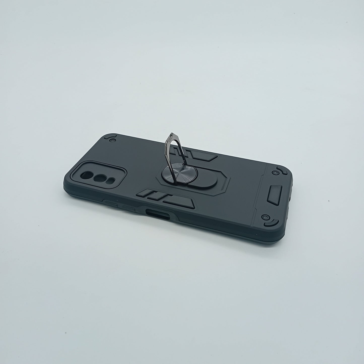 Nokia C32 Hard PC Case with ring holder Shockproof Slim back Cover
