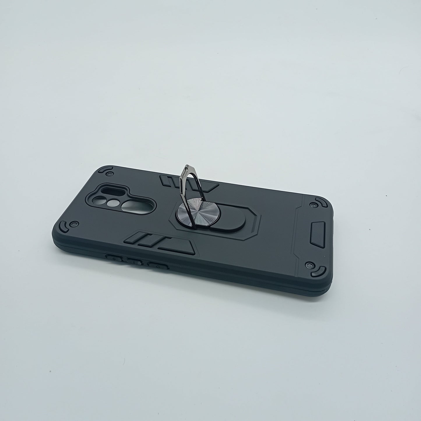 Redmi 9 Hard PC Case with ring holder Shockproof Slim back Cover