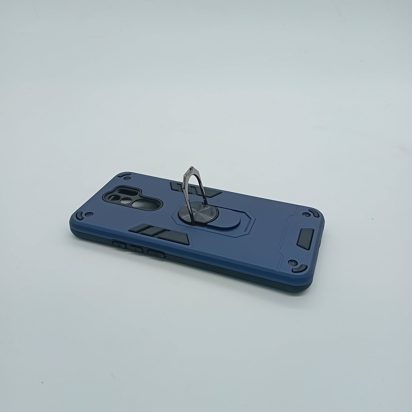 Redmi 9 Hard PC Case with ring holder Shockproof Slim back Cover