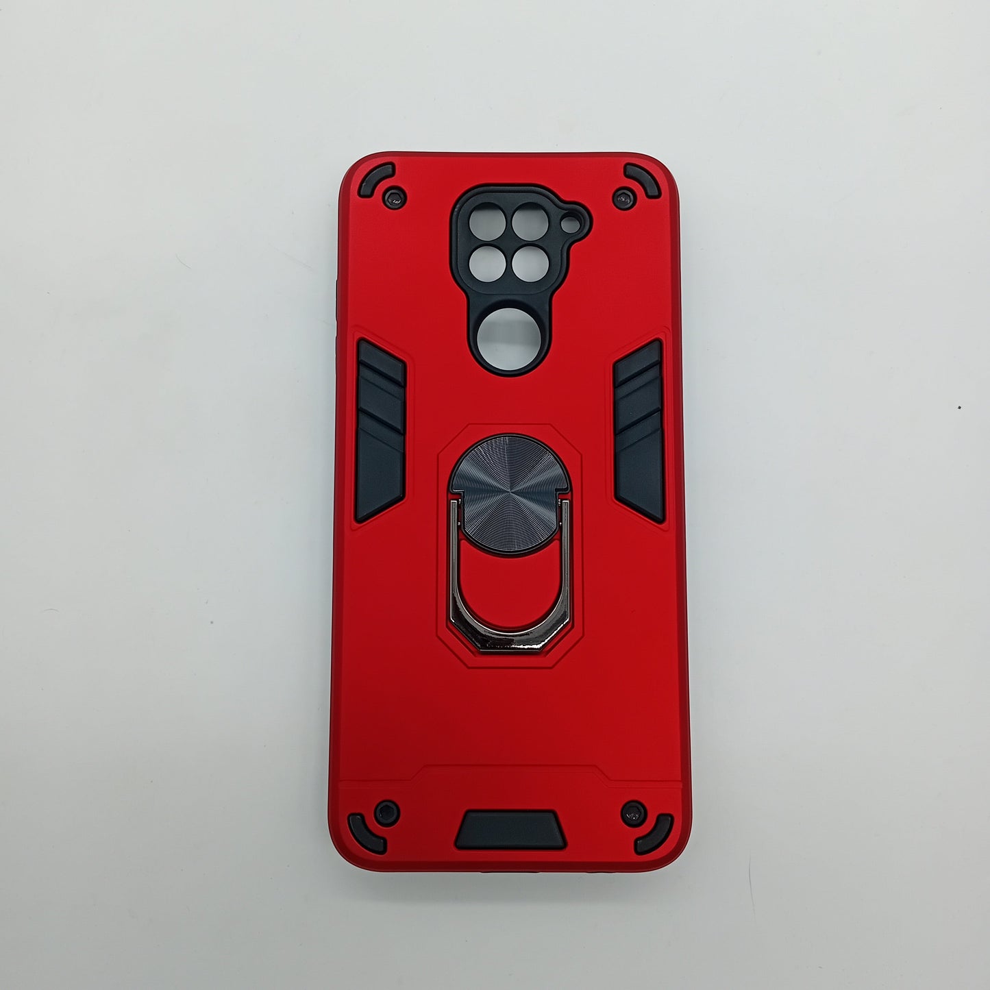 Redmi Note 9 Hard PC Case with ring holder Shockproof Slim back Cover