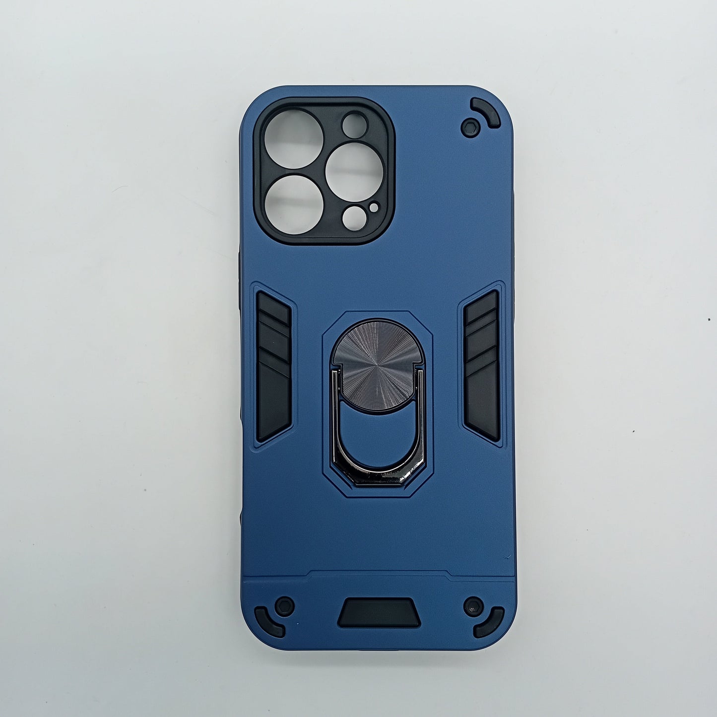 iPhone 16 Pro Max Hard PC Case with ring holder Shockproof Slim back Cover