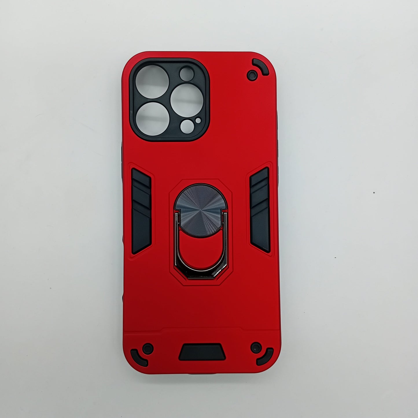 iPhone 16 Pro Max Hard PC Case with ring holder Shockproof Slim back Cover