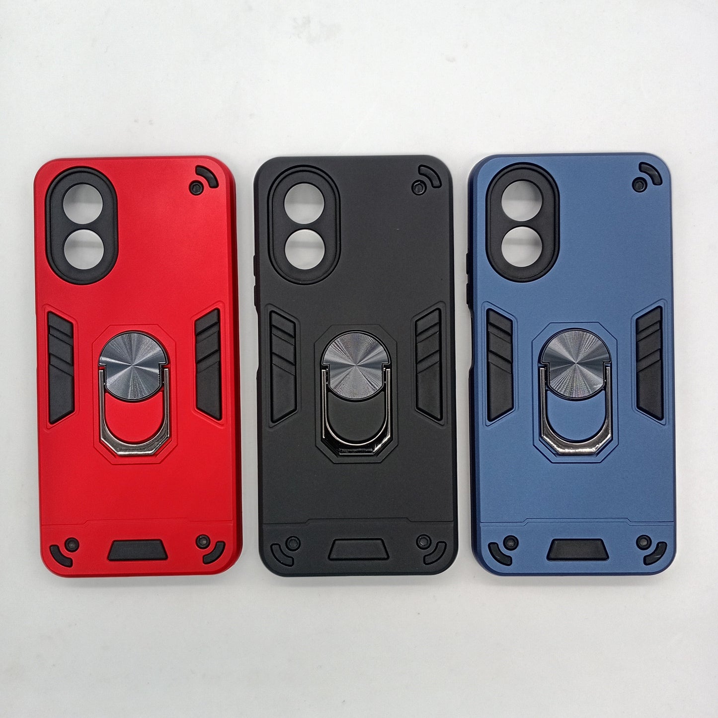 OPPO A38 Hard PC Case with ring holder Shockproof Slim back Cover