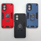 OPPO A38 Hard PC Case with ring holder Shockproof Slim back Cover