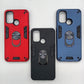 OPPO A53 Hard PC Case with ring holder Shockproof Slim back Cover
