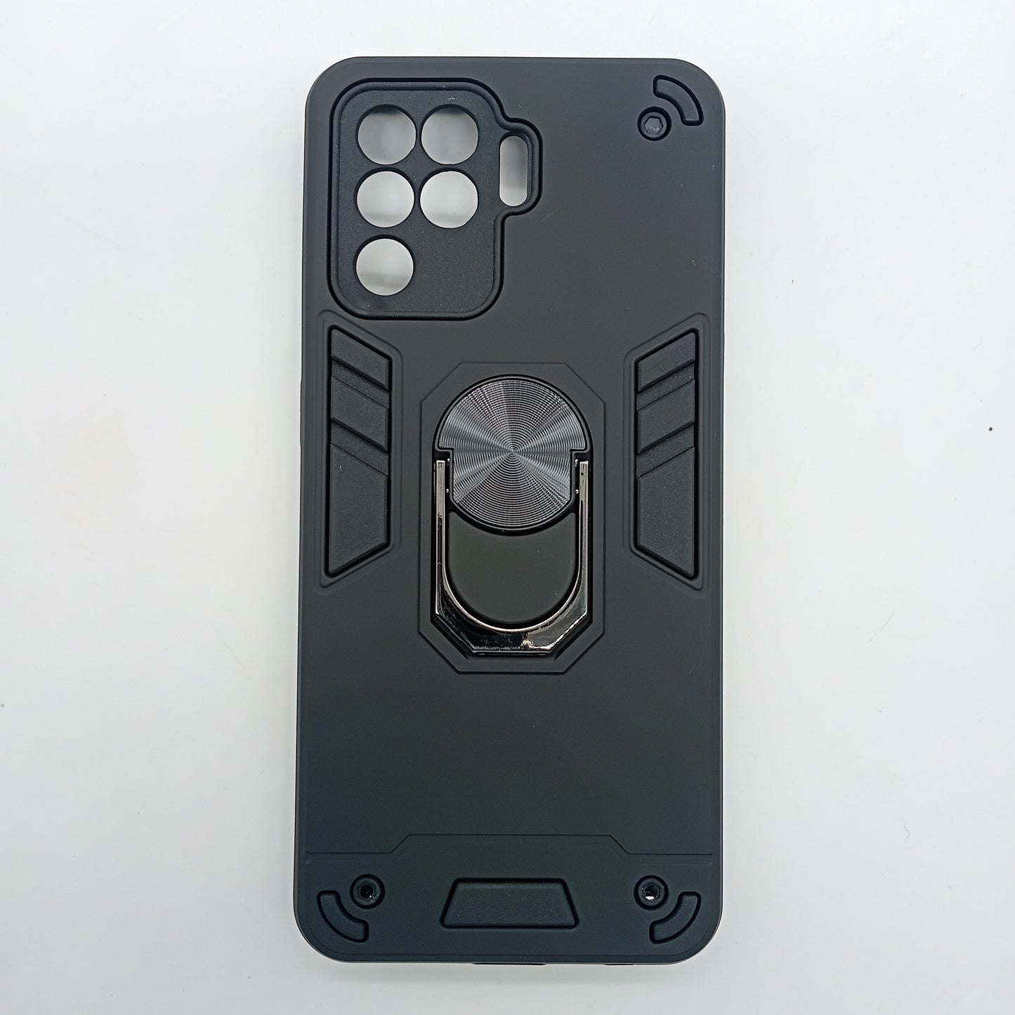 OPPO F19 Pro Hard PC Case with ring holder Shockproof Slim back Cover