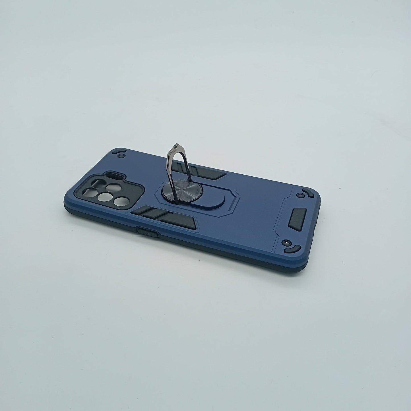 OPPO F19 Pro Hard PC Case with ring holder Shockproof Slim back Cover