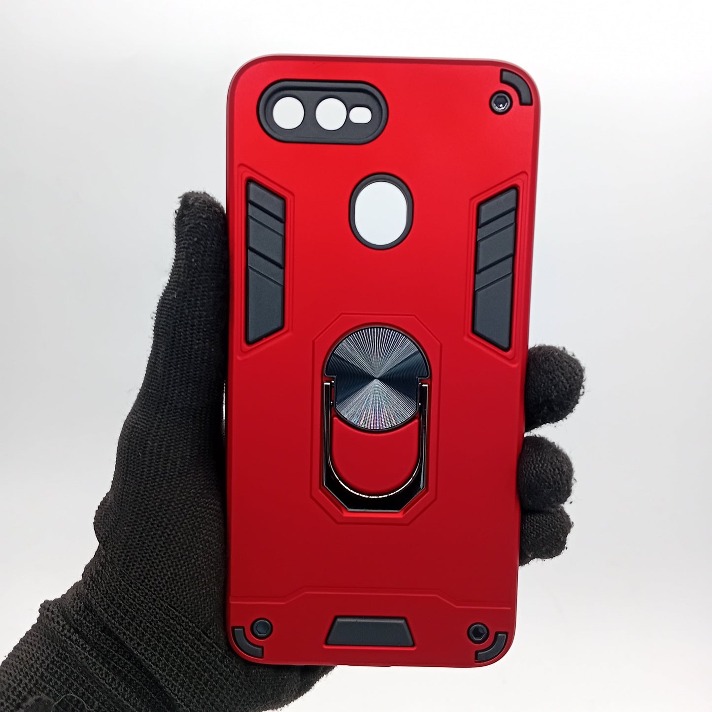 OPPO A5s Hard PC Case with ring holder Shockproof Slim back Cover