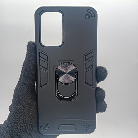 OPPO A54 Hard PC Case with ring holder Shockproof Slim back Cover
