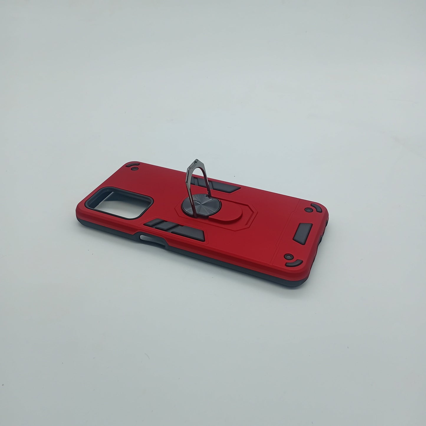OPPO A54 Hard PC Case with ring holder Shockproof Slim back Cover