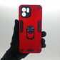 Redmi A1 Hard PC Case with ring holder Shockproof Slim back Cover