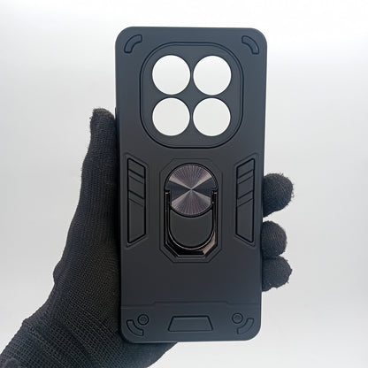 Redmi Note 14 Pro Hard PC Case with ring holder Shockproof Slim back Cover