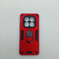 Redmi Note 14 Pro Hard PC Case with ring holder Shockproof Slim back Cover