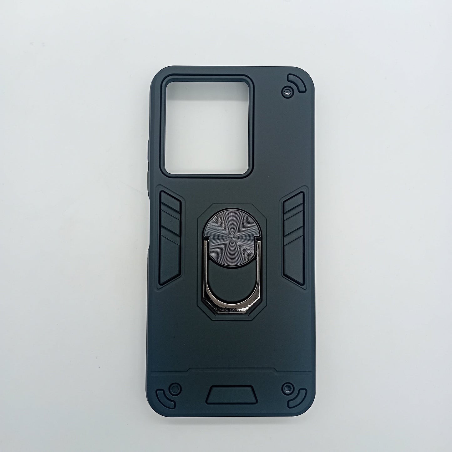 ZTE A54 Hard PC Case with ring holder Shockproof Slim back Cover