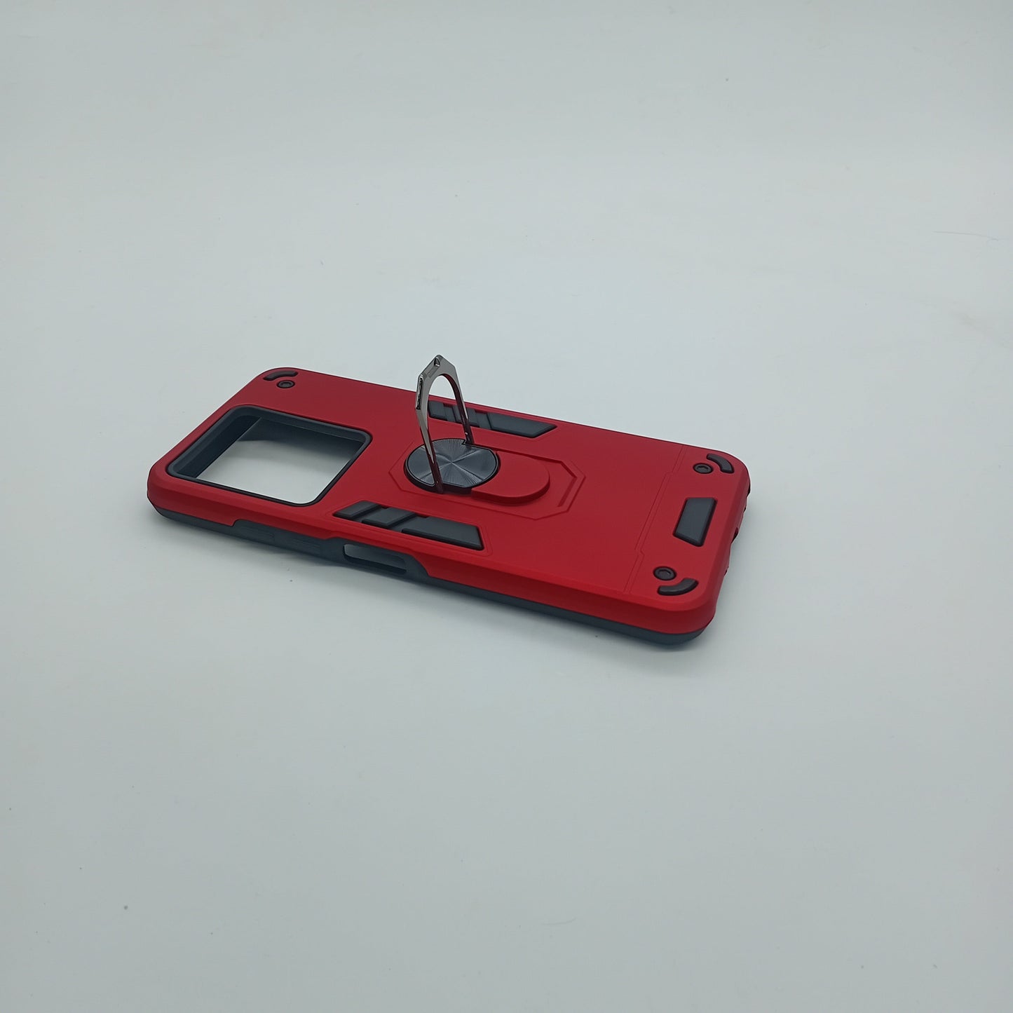 ZTE A54 Hard PC Case with ring holder Shockproof Slim back Cover