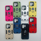 infinix Hot 50i Hard PC Case with ring holder Shockproof Slim back Cover