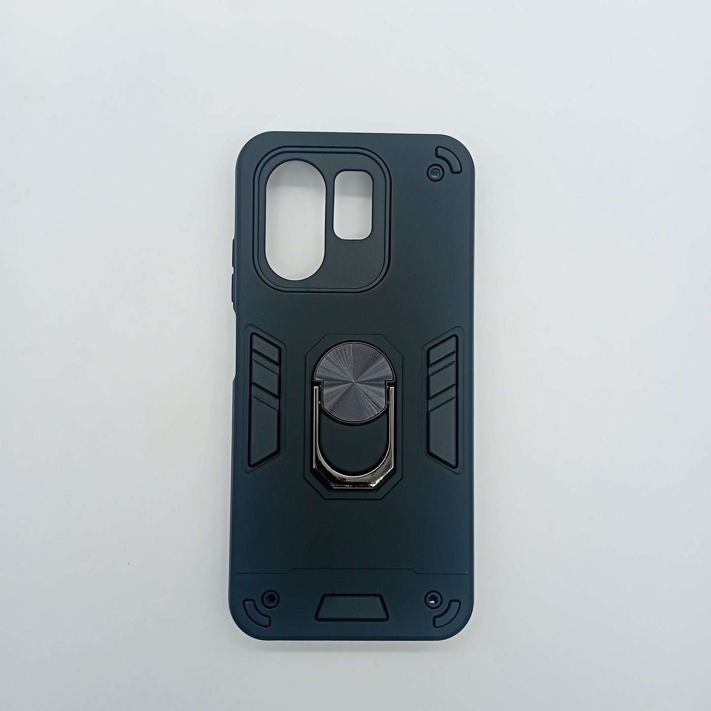 infinix Hot 50i Hard PC Case with ring holder Shockproof Slim back Cover