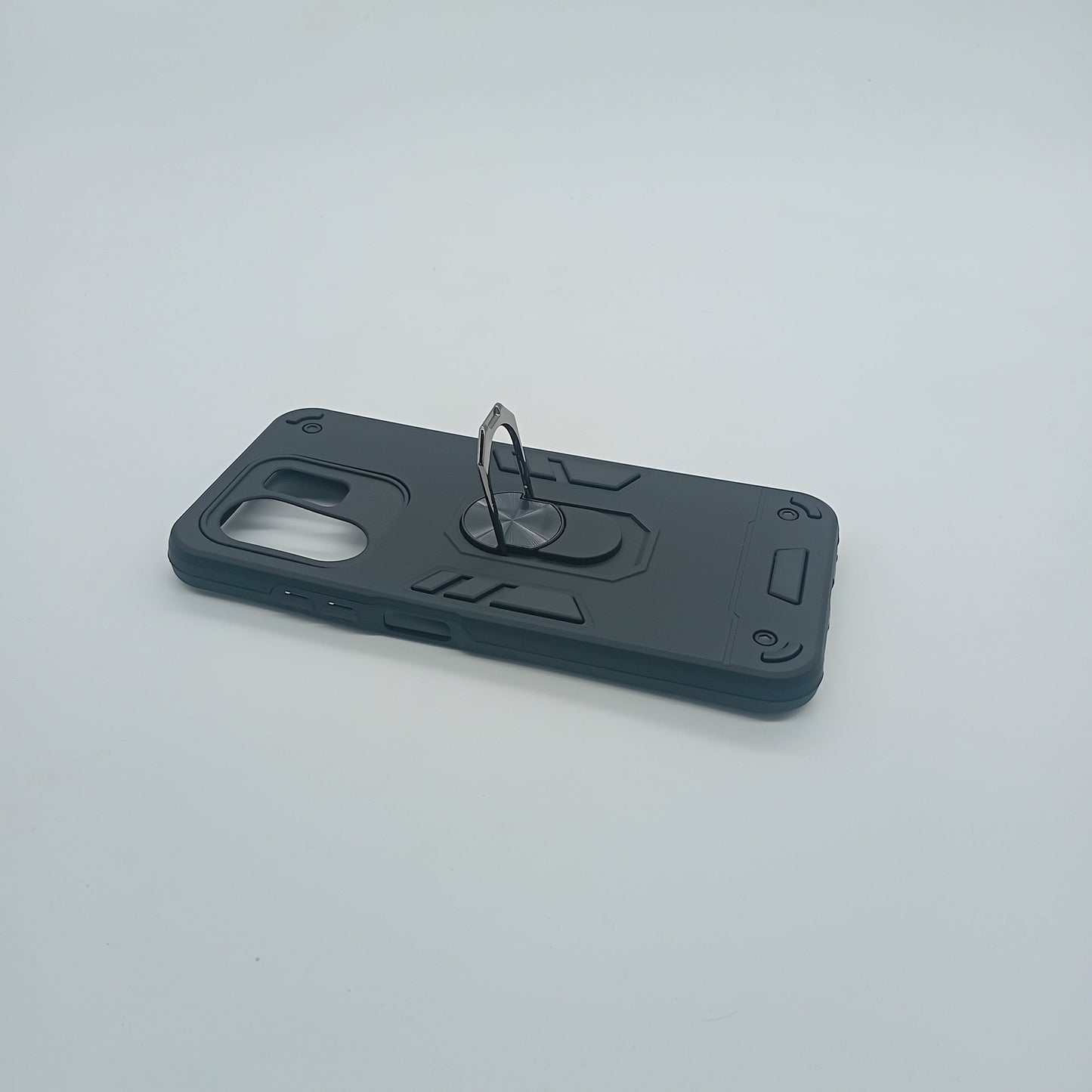 infinix Hot 50i Hard PC Case with ring holder Shockproof Slim back Cover