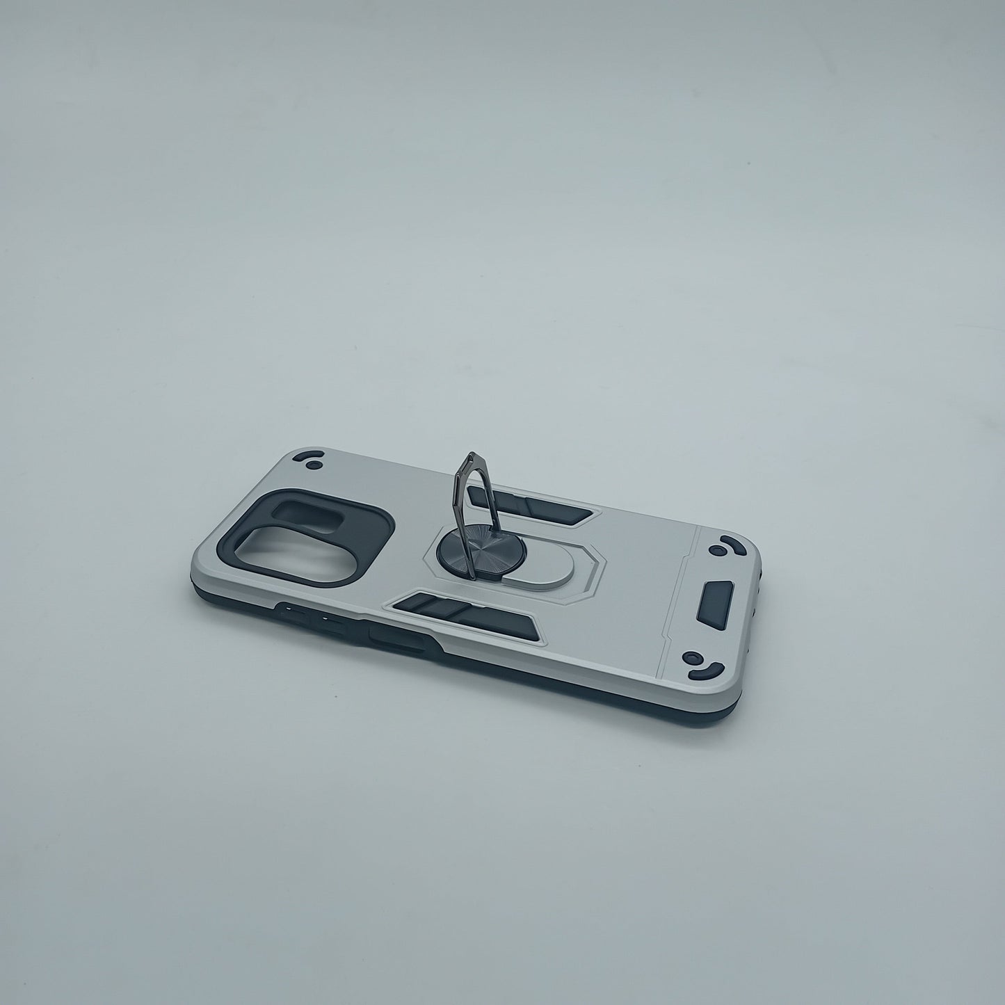 infinix Hot 50i Hard PC Case with ring holder Shockproof Slim back Cover