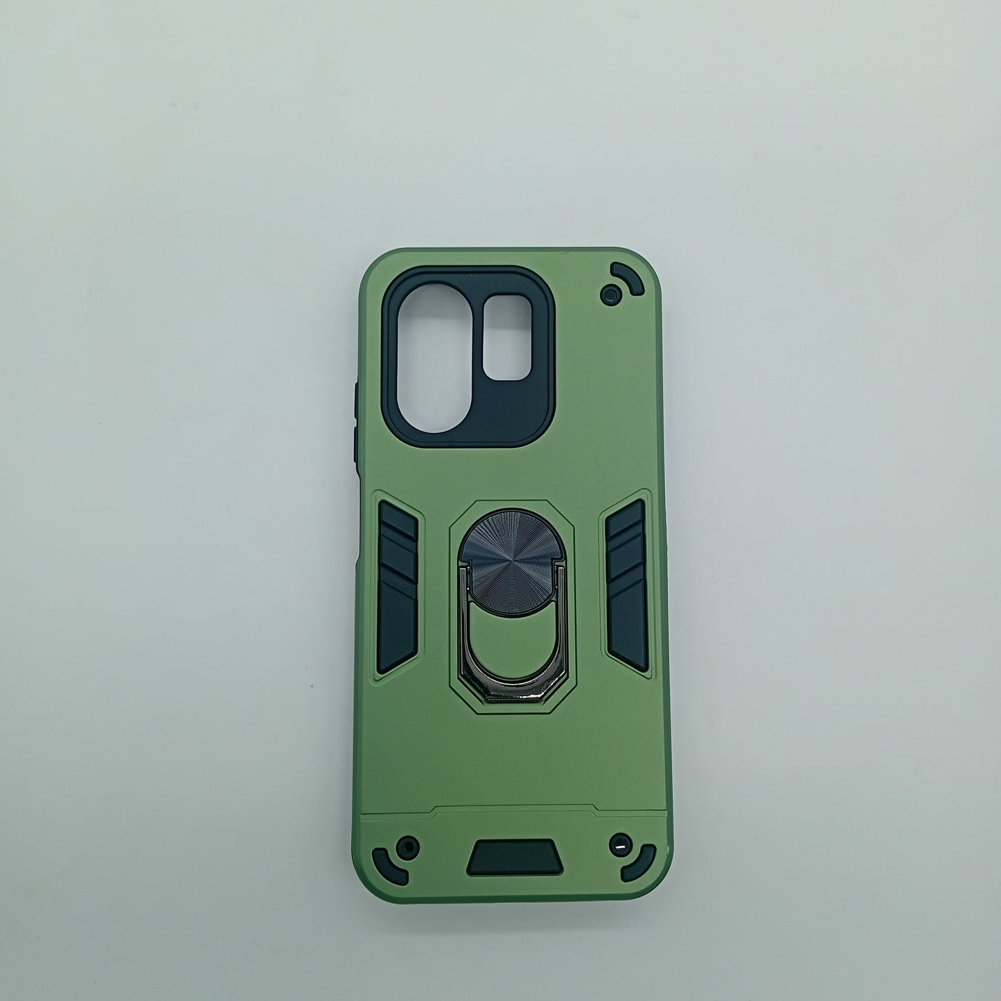 infinix Hot 50i Hard PC Case with ring holder Shockproof Slim back Cover