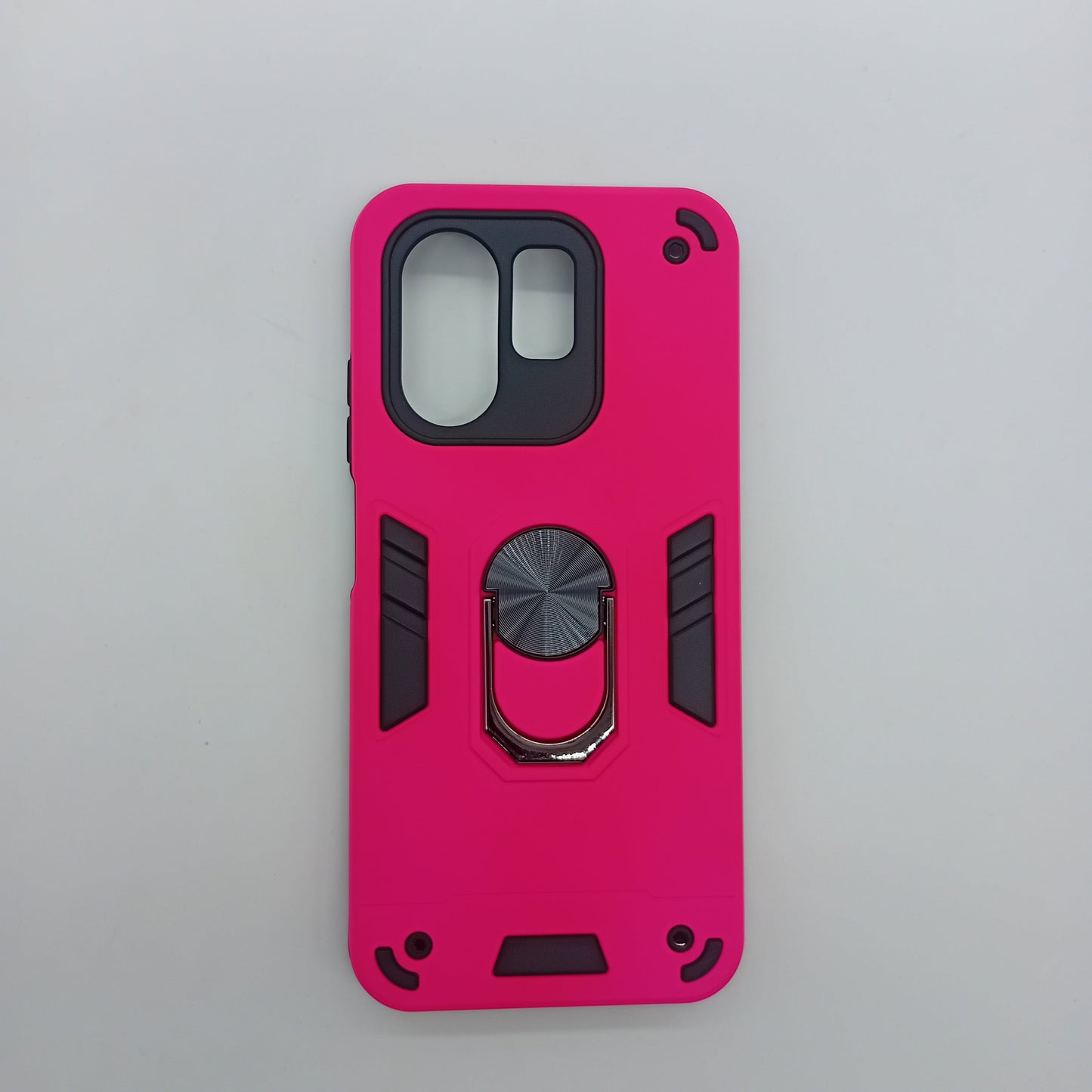 infinix Hot 50i Hard PC Case with ring holder Shockproof Slim back Cover