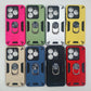 infinix Smart 8 Hard PC Case with ring holder Shockproof Slim back Cover