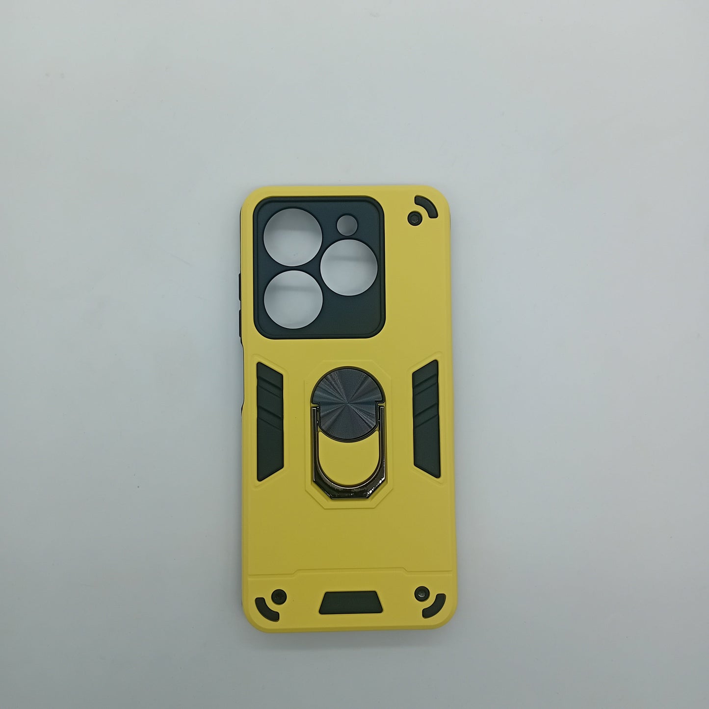 infinix Smart 8 Hard PC Case with ring holder Shockproof Slim back Cover