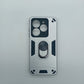 infinix Smart 8 Hard PC Case with ring holder Shockproof Slim back Cover