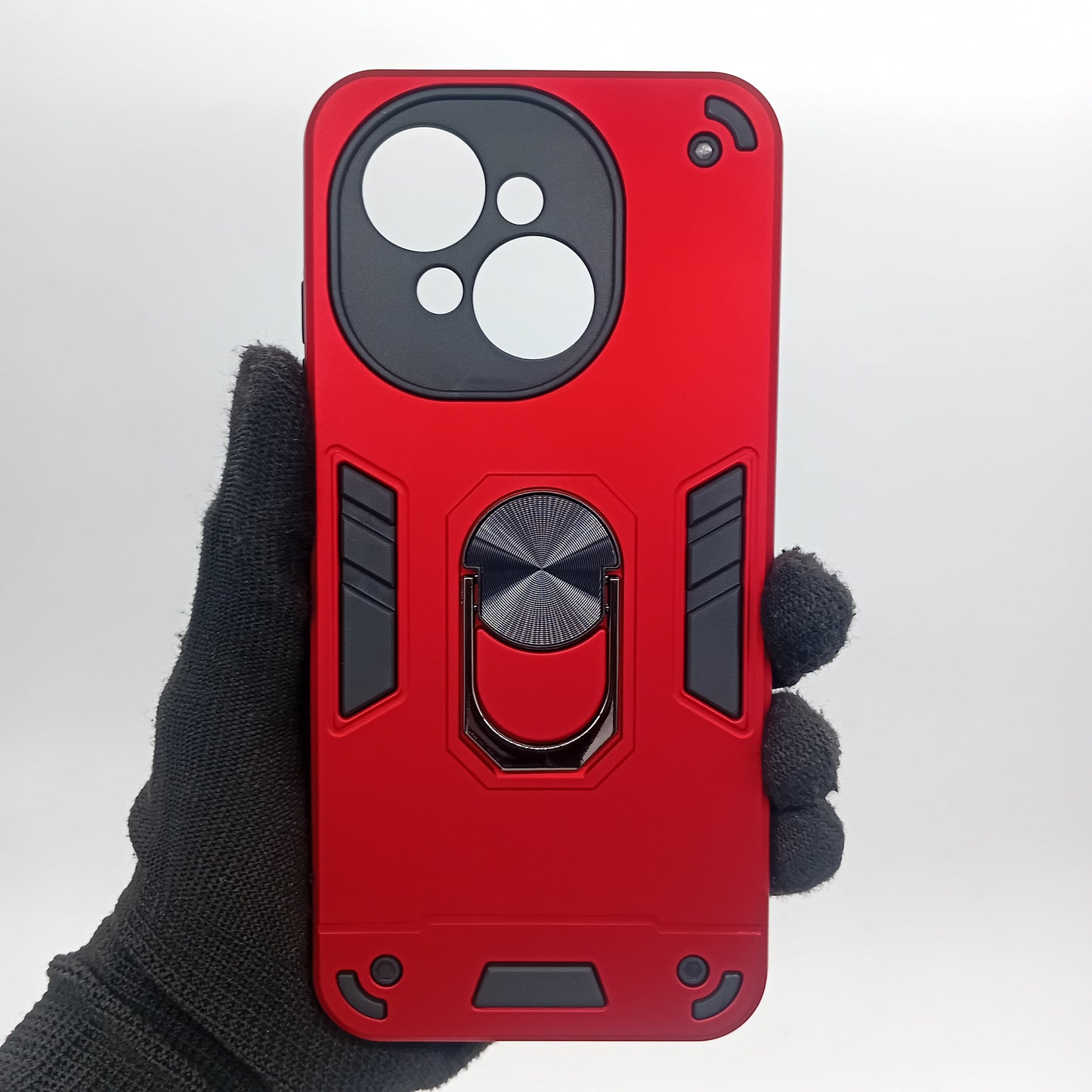 Tecno SPARK GO 2025 Hard PC Case with ring holder Shockproof Slim back Cover
