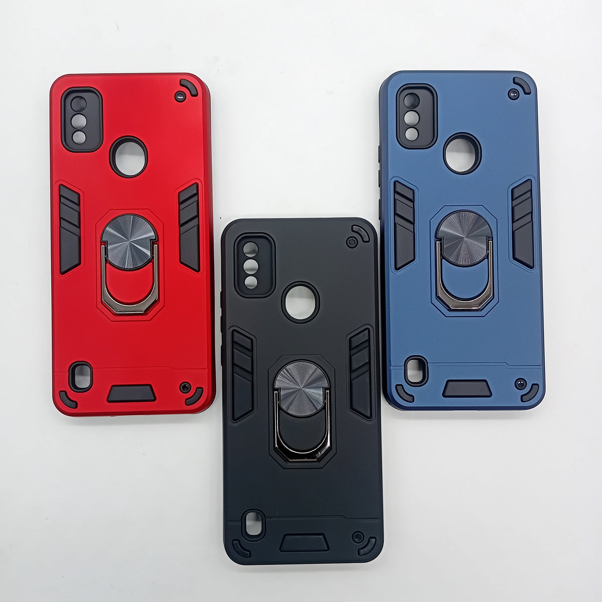 Samsung A51 Hard PC Case with ring holder Shockproof Slim back Cover
