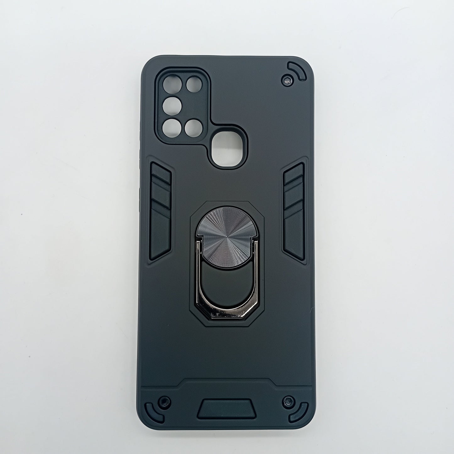 Samsung A21s Hard PC Case with ring holder Shockproof Slim back Cover