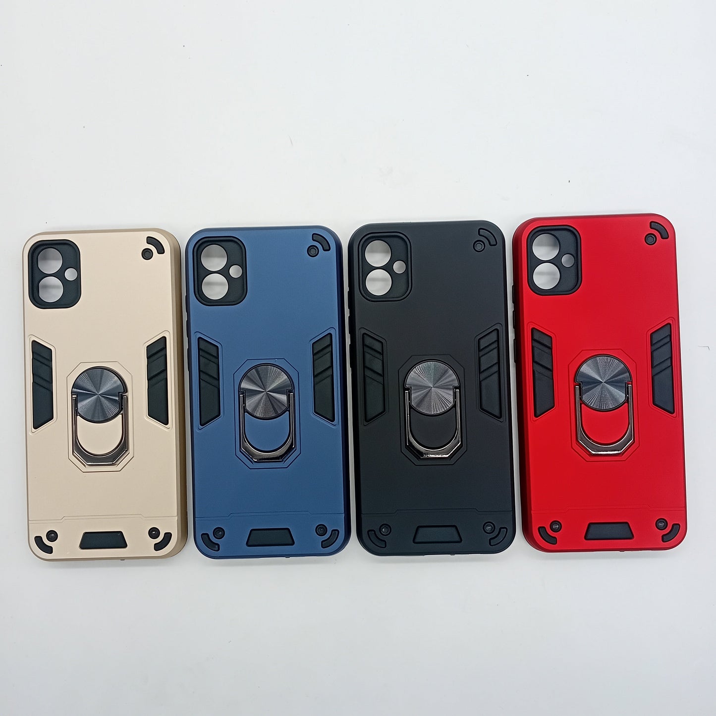 Samsung A04e Hard PC Case with ring holder Shockproof Slim back Cover