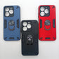 itel A50 Hard PC Case with ring holder Shockproof Slim back Cover