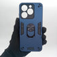itel A50 Hard PC Case with ring holder Shockproof Slim back Cover
