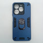 itel A50 Hard PC Case with ring holder Shockproof Slim back Cover