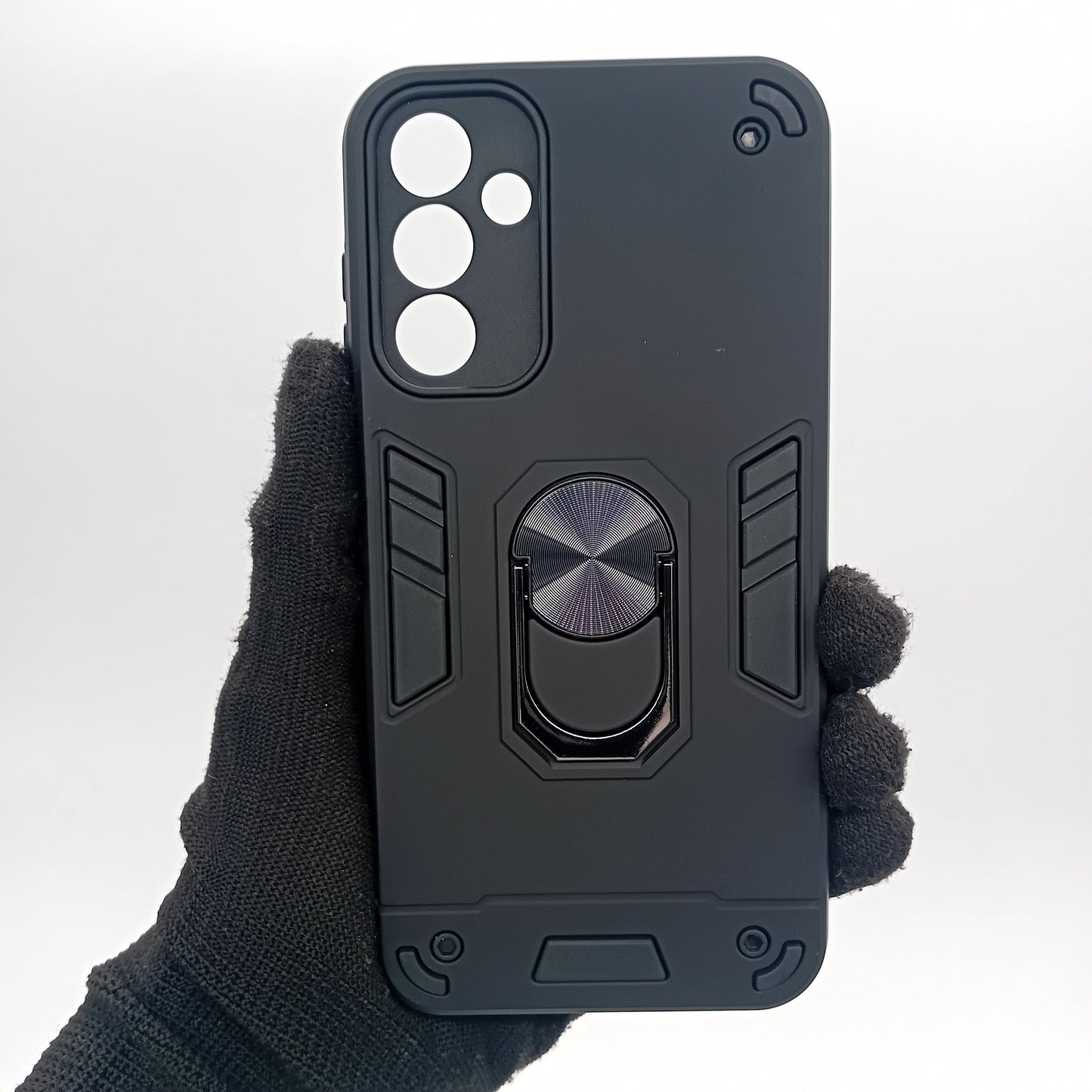 Samsung M15 Hard PC Case with ring holder Shockproof Slim back Cover