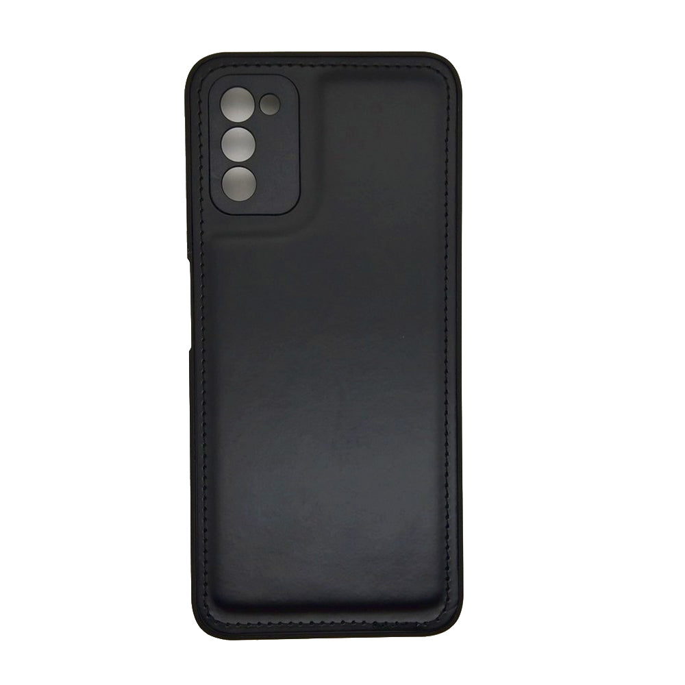 Luxury Leather Case Protection Phone Case Back Cover for Samsung A03s