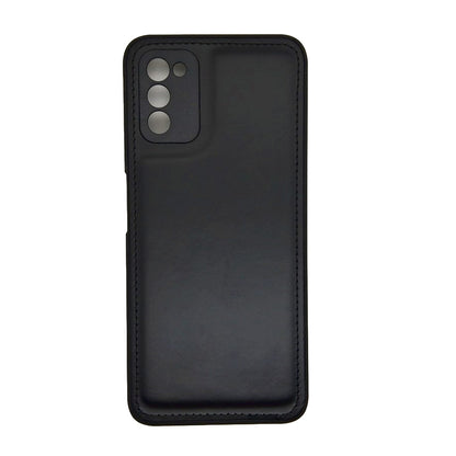 Luxury Leather Case Protection Phone Case Back Cover for Samsung A03s