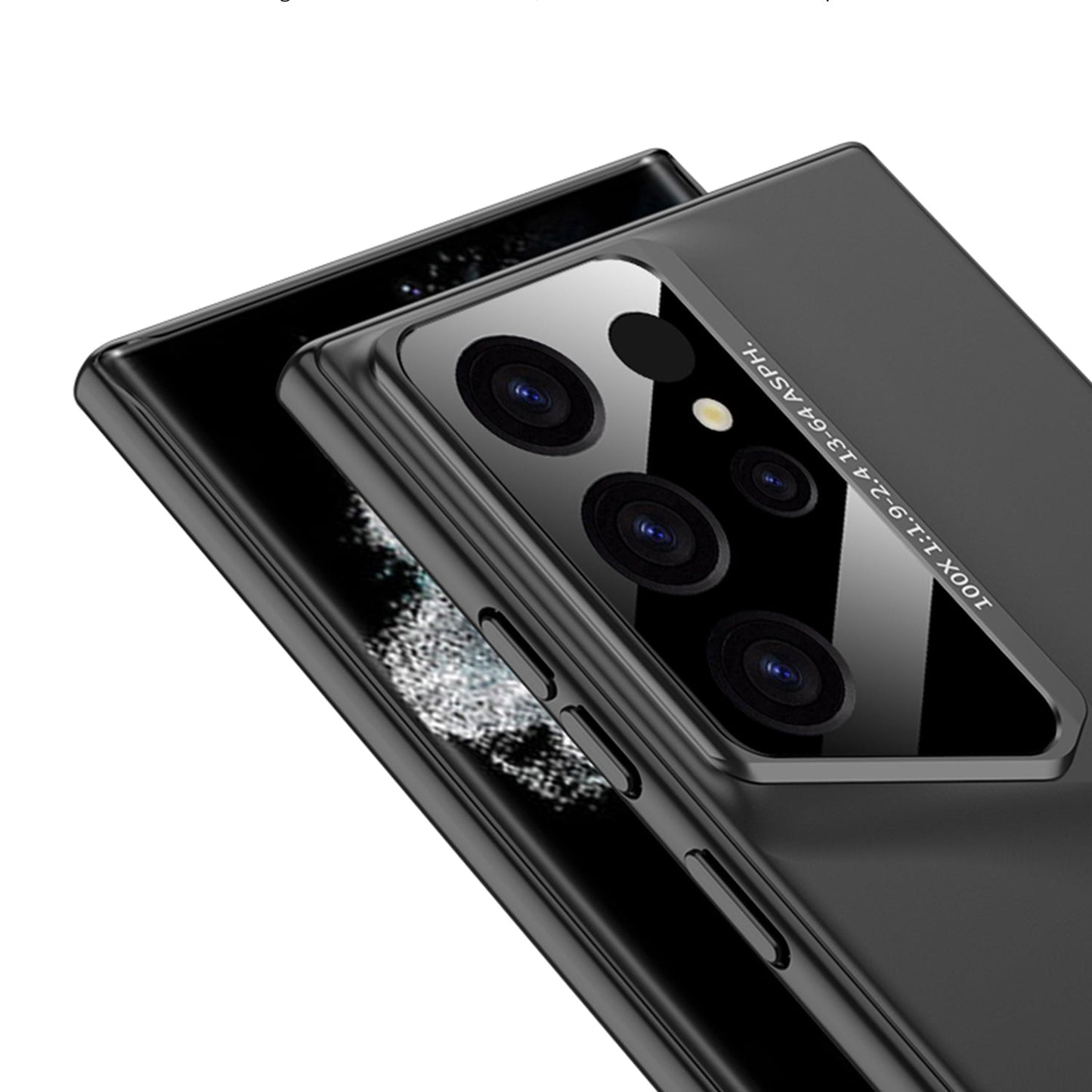 LEEKA Samsung S22 Ultra case with Super Luxury Sport car fiber Pro case design