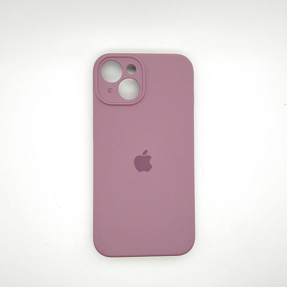apple silicone case Velvet inner cover Hard back cover for iPhone 14