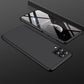 LEEKA Samsung M33 Full 3in1 Cover 360º Shockproof Armour Hard Matte PC Case