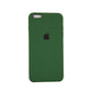 apple silicone case Velvet inner cover Hard back cover for iPhone 6 Plus / 6s Plus