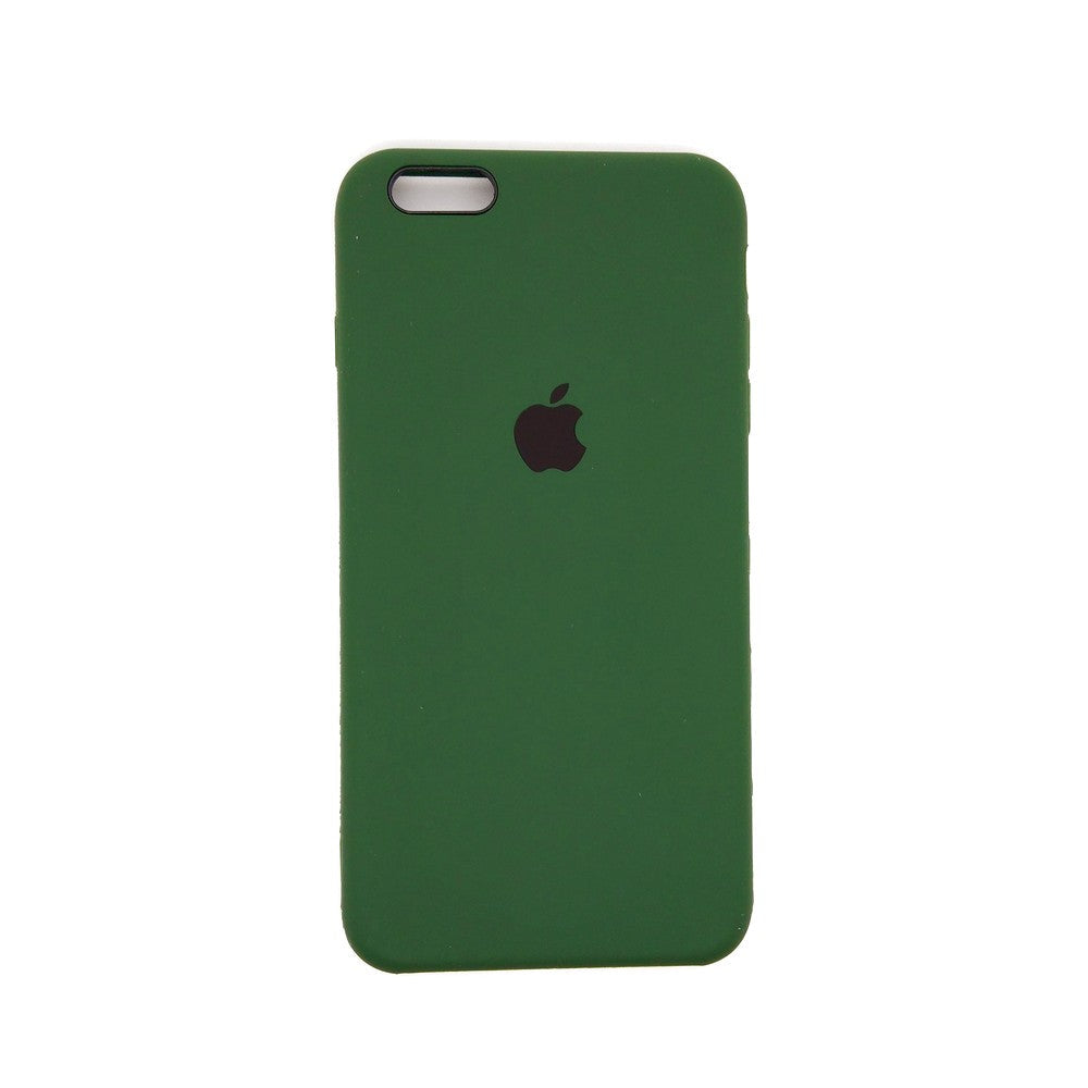 apple silicone case Velvet inner cover Hard back cover for iPhone 6 Plus / 6s Plus