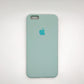 apple silicone case Velvet inner cover Hard back cover for iPhone 6 Plus / 6s Plus