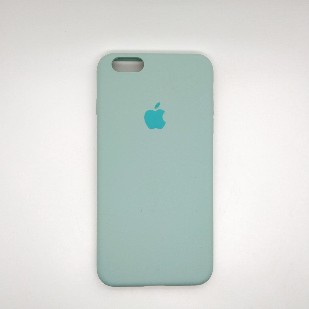 apple silicone case Velvet inner cover Hard back cover for iPhone 6 Plus / 6s Plus