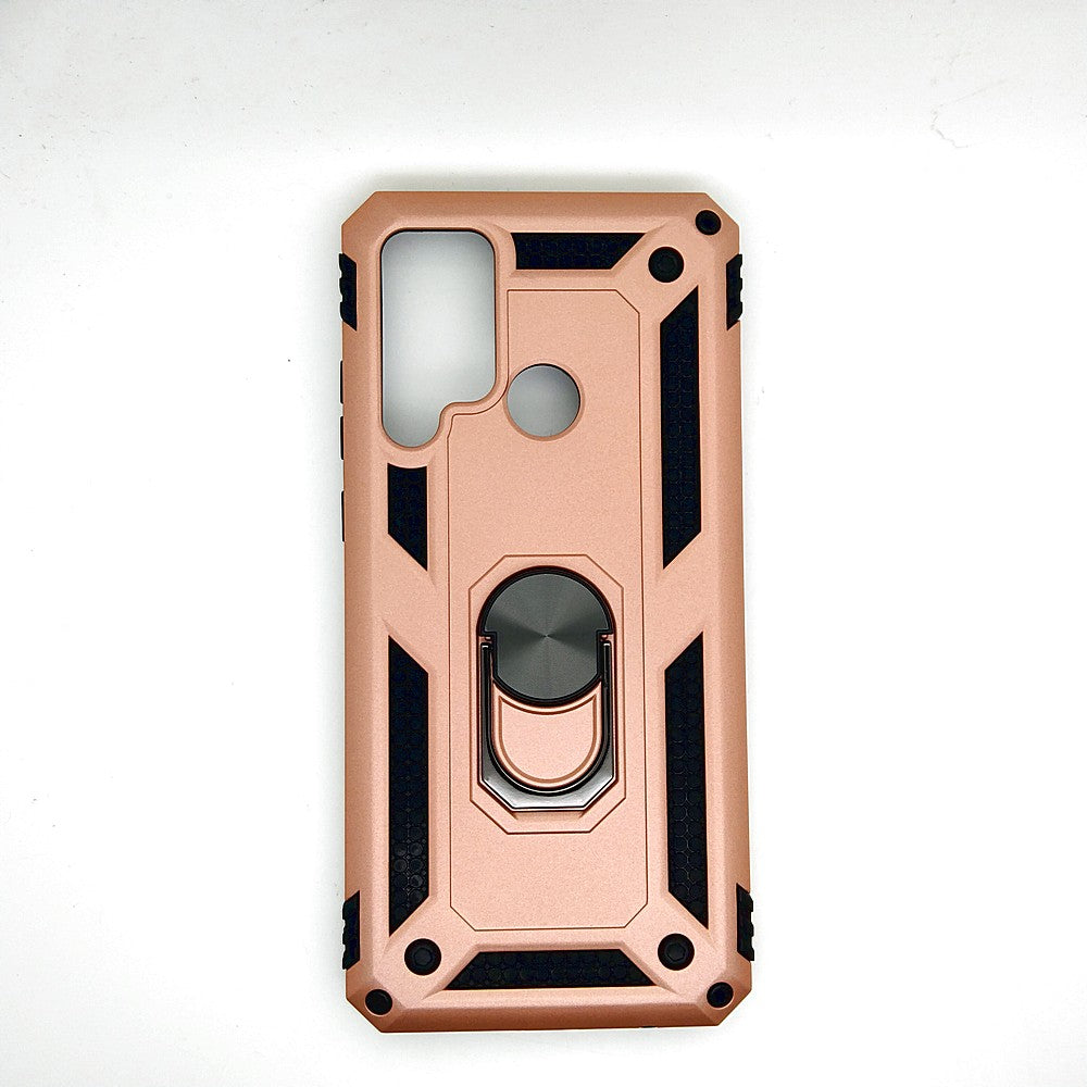 New Armour Hard Metal 360  Magnetic Kickstand Free Shipping Protective Phone Case for Huawei Y6p